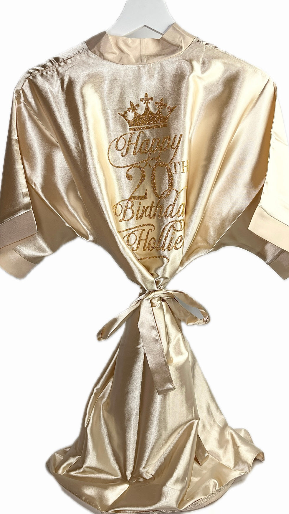 Personalised Robe | Champagne