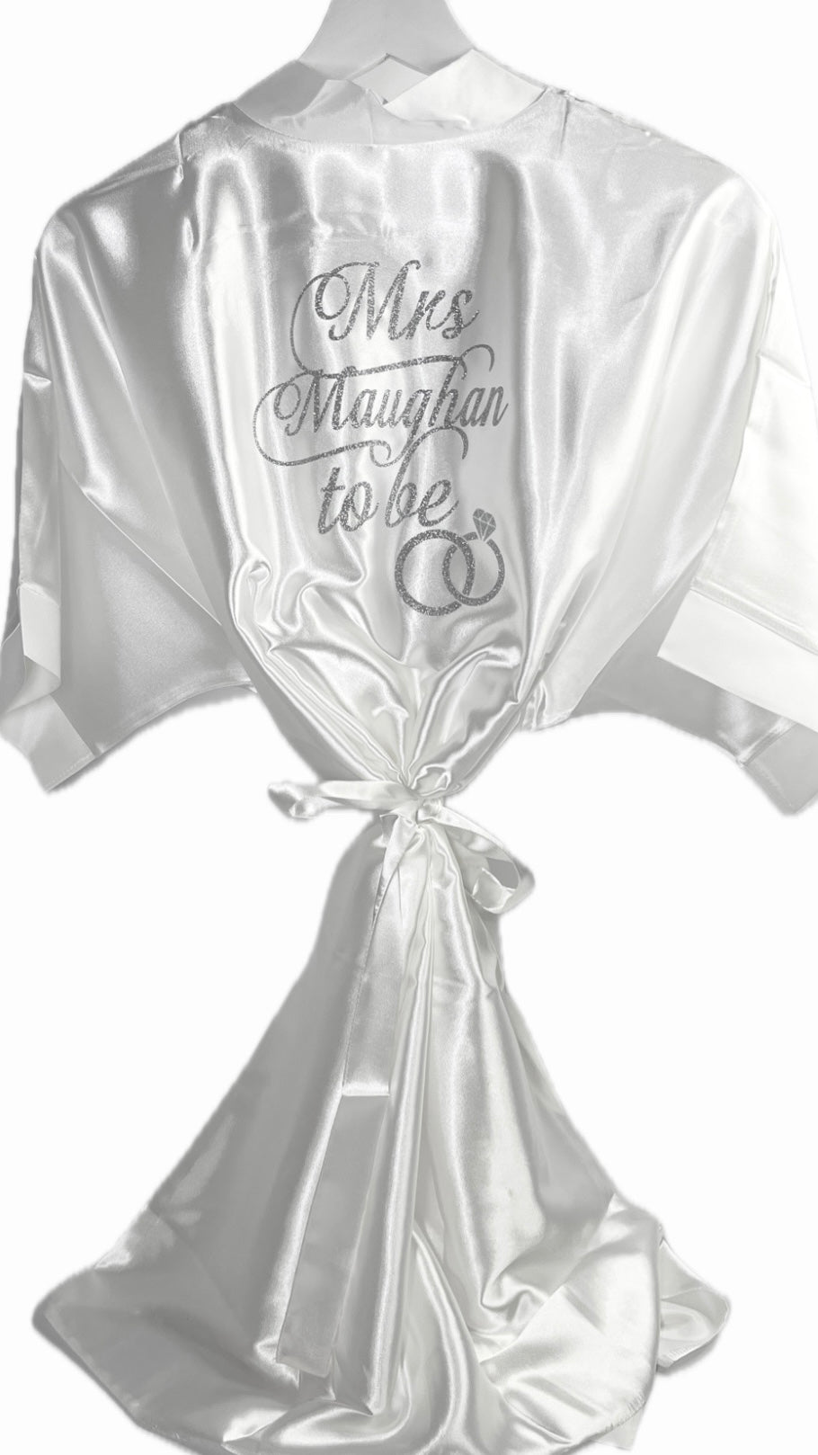 Personalised Robe - White
