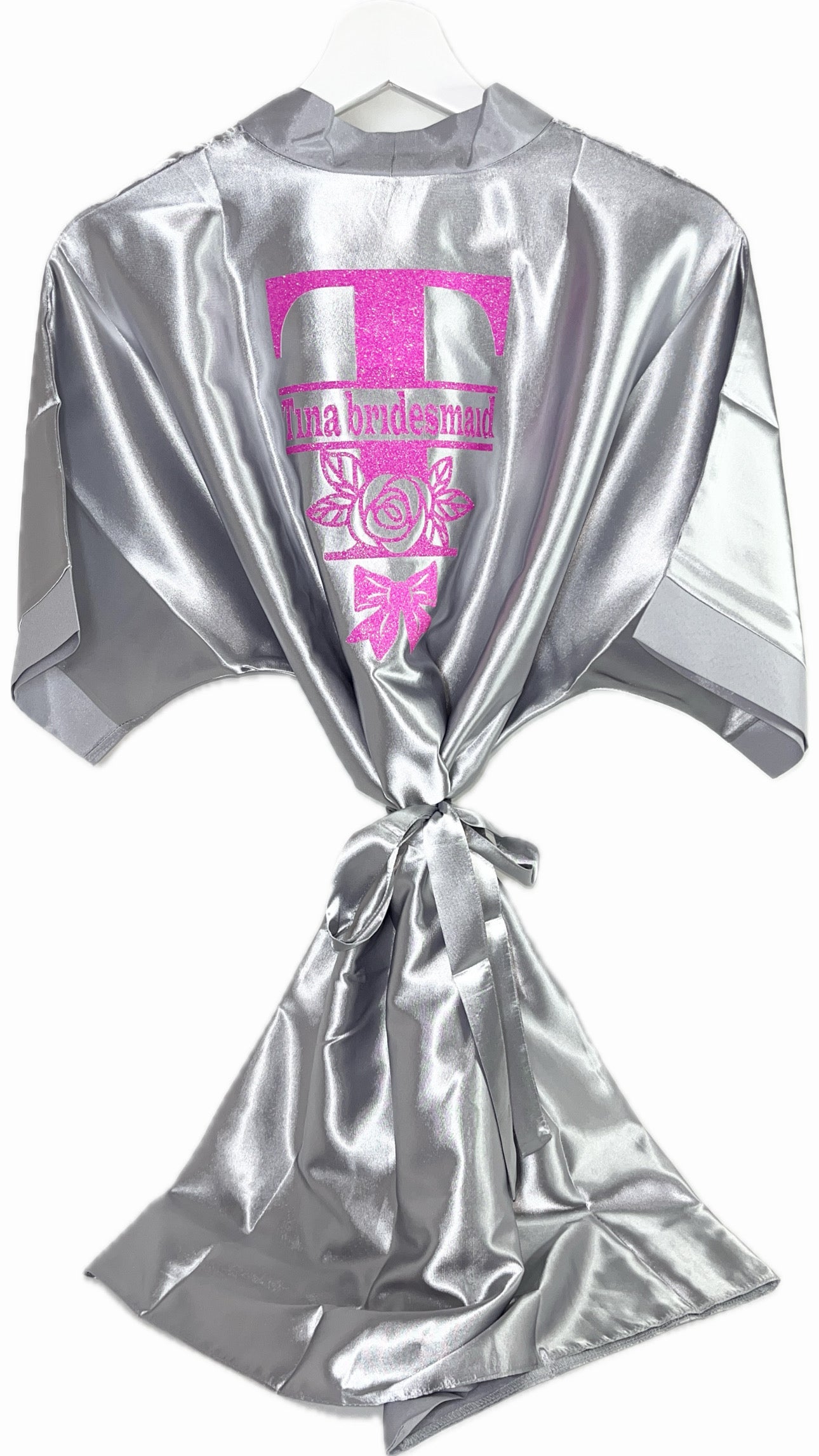 Personalised Robe | Silver