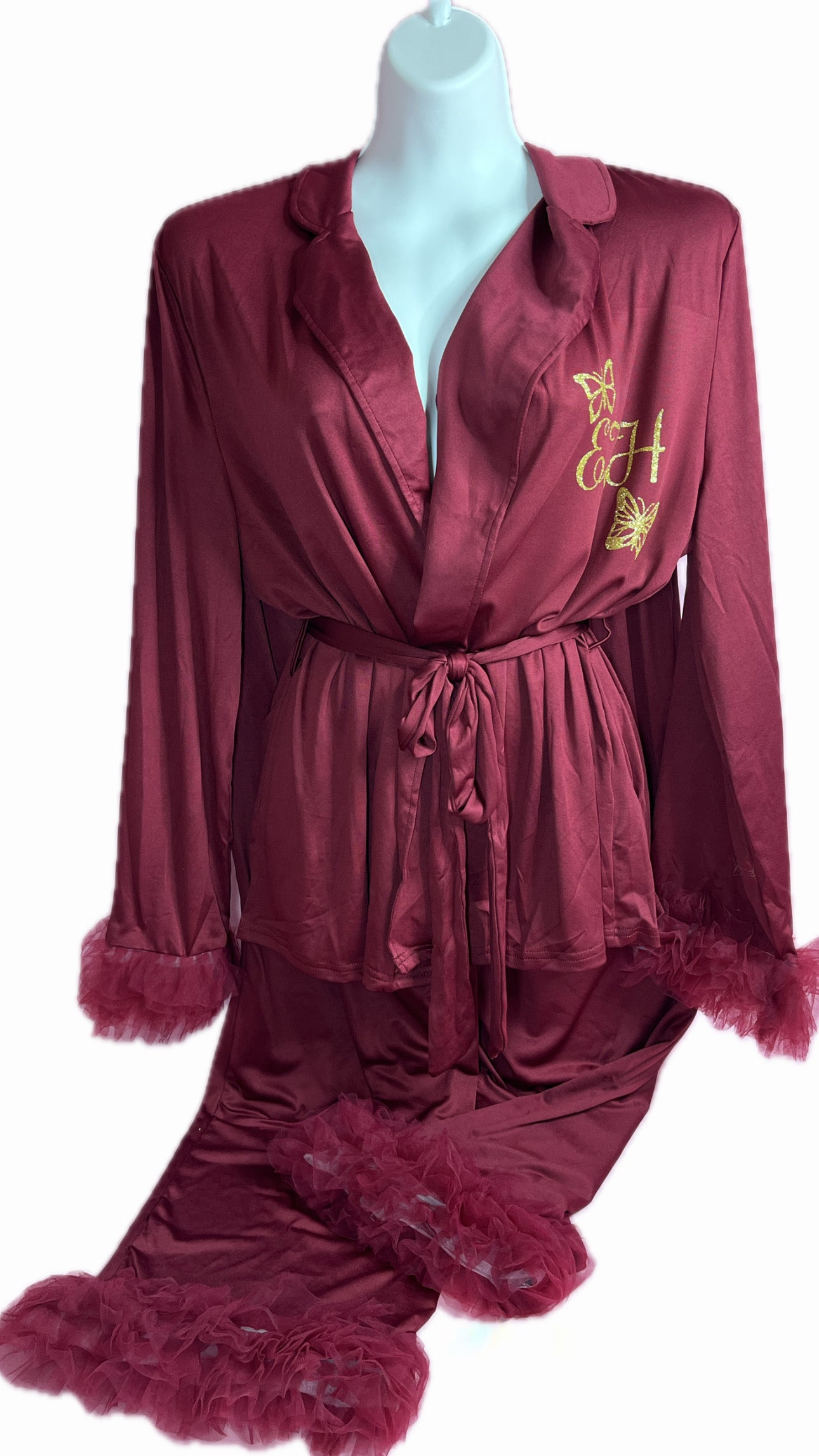 Tulle Full Length Pjs