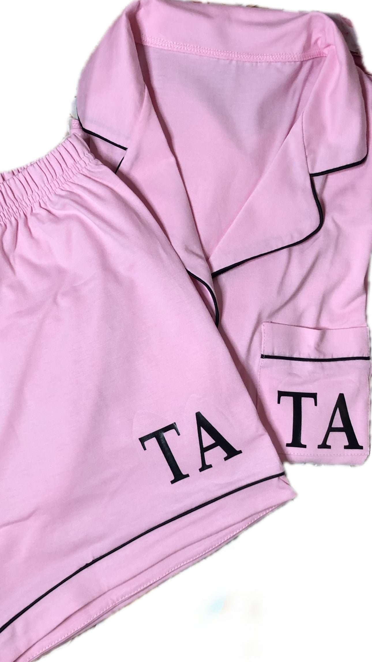 Cotton Short Shirt Set | BabyPink