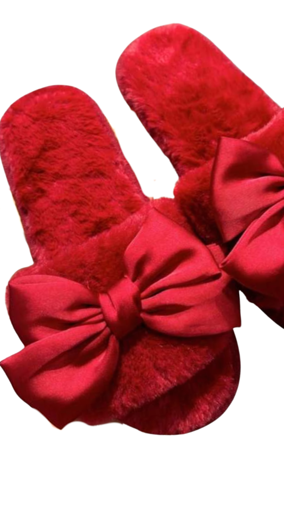 Red Bow Slippers