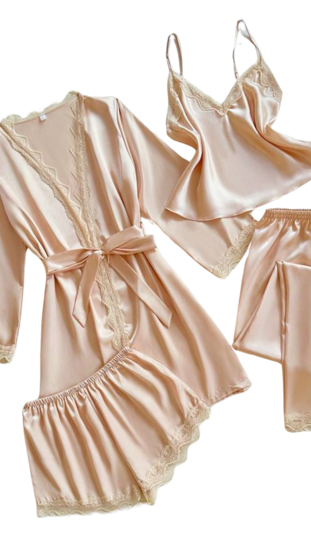 Bundle deal 4 Piece Satin Set