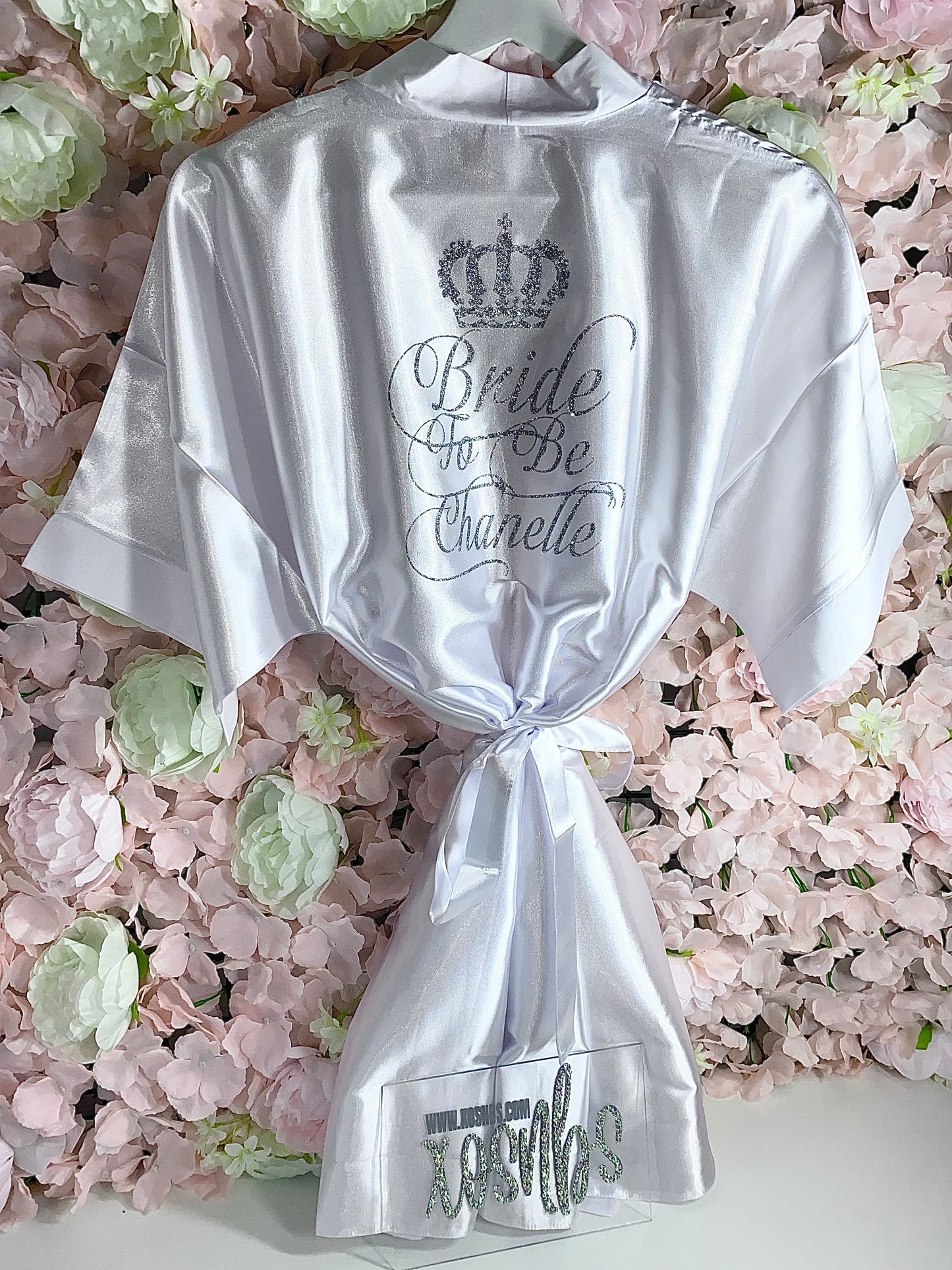 Personalised Robe - White