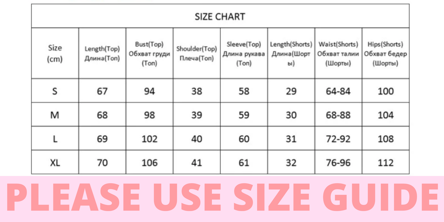 Feather Cuff Satin Pjs