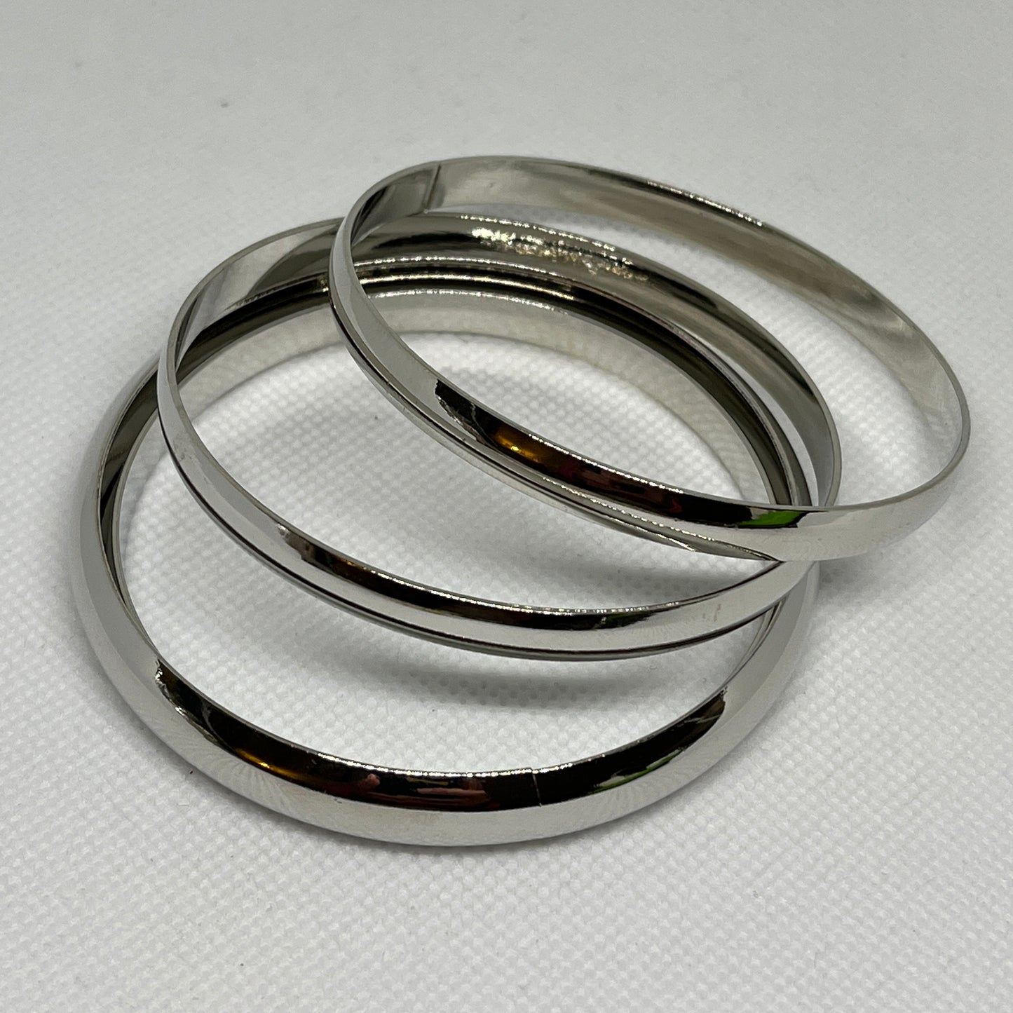 Silver Bangle Set