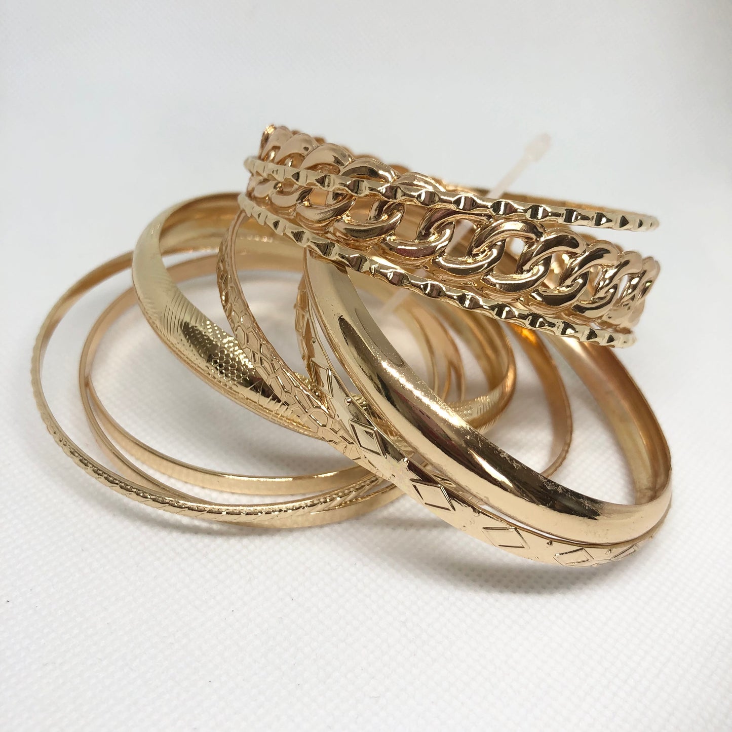 Gold Bracelet Bundle Set