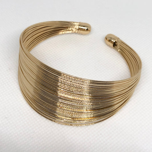 Gold Cuff Bangle