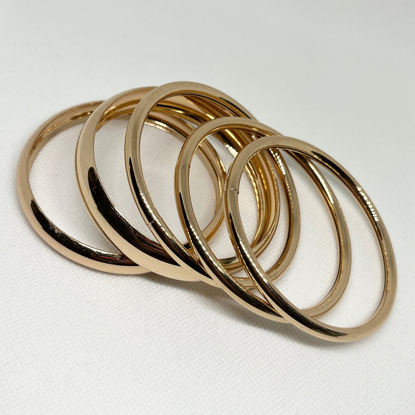 Gold Bangle Bundle Set