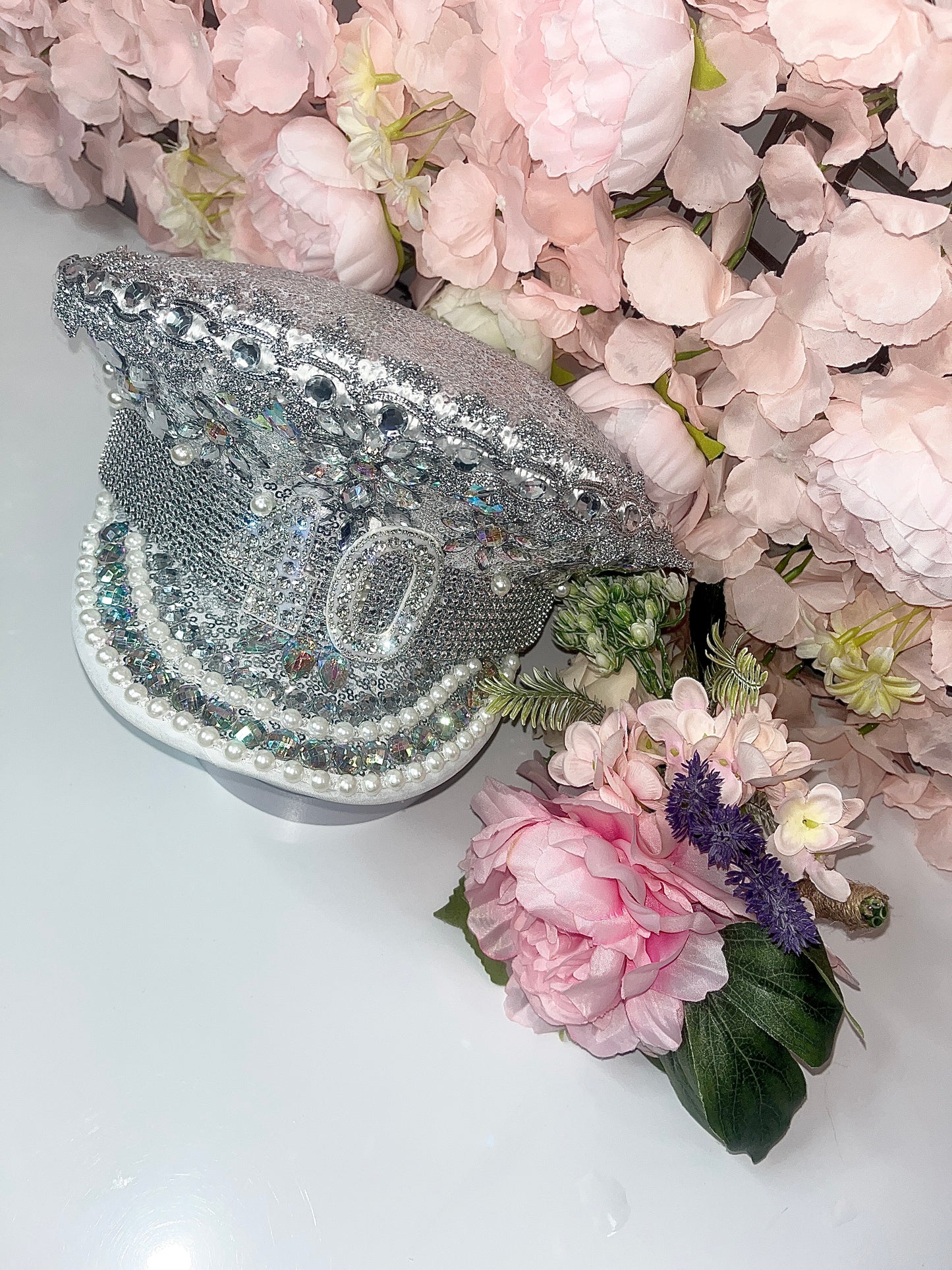 Luxury Rhinestone Birthday Hat