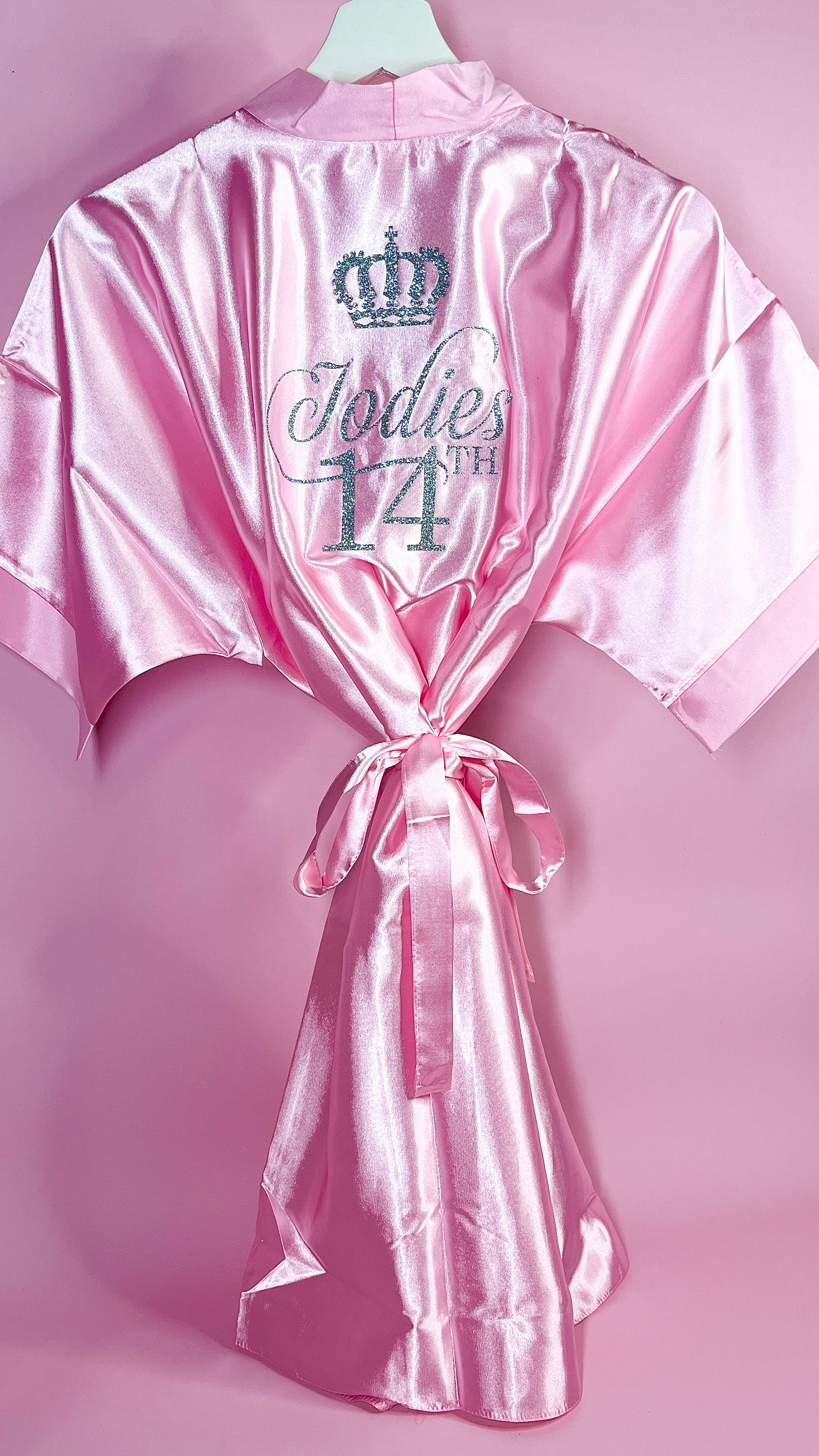 Personalised Robe | Baby Pink