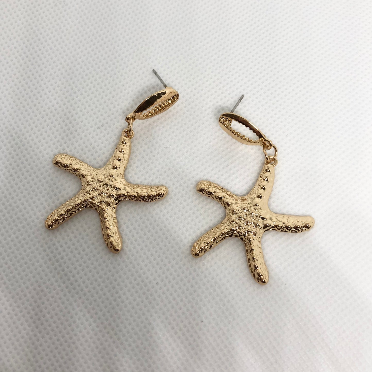 Starfish Gold Earrings