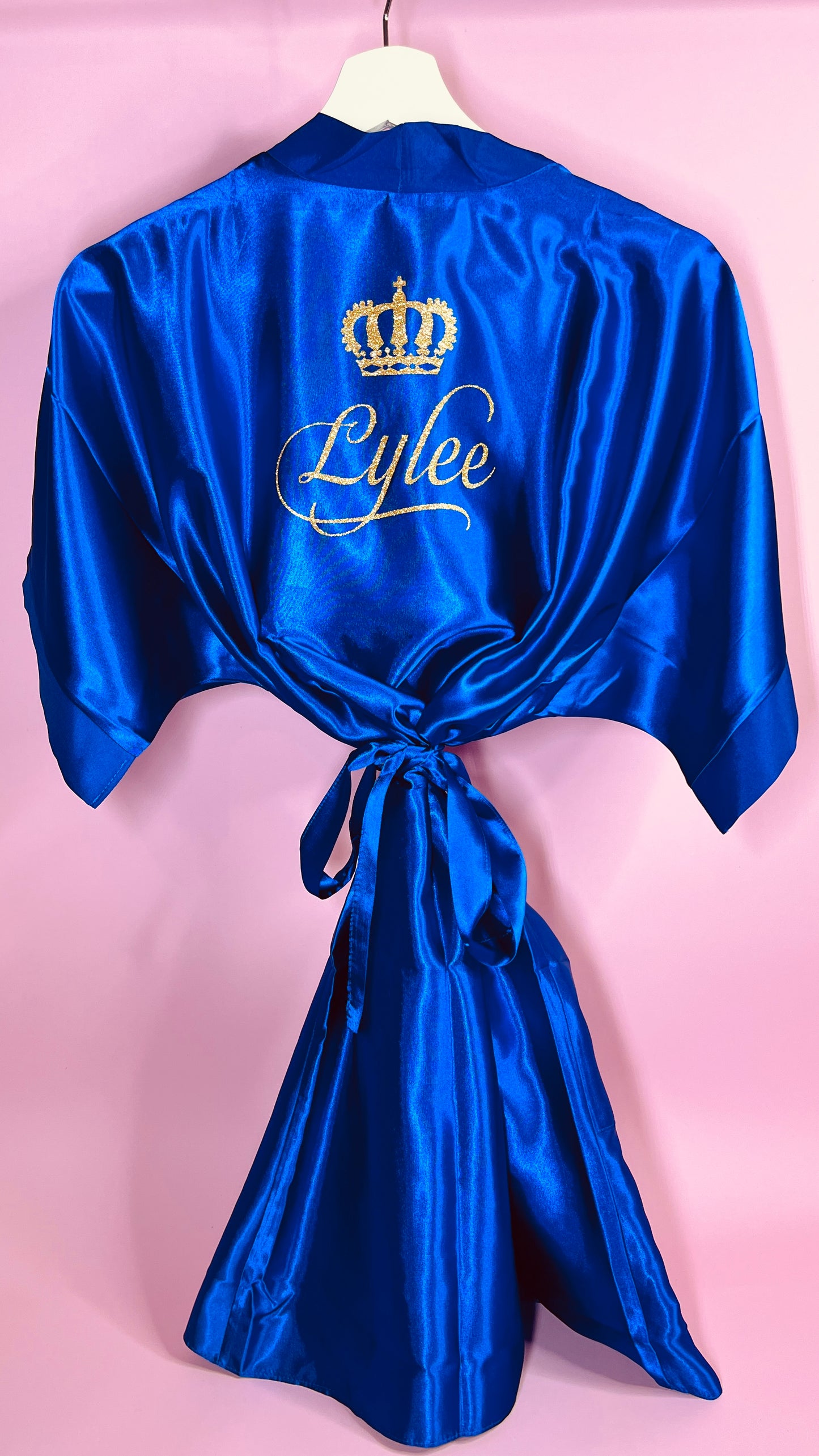 Personalised Robe | Royal Blue