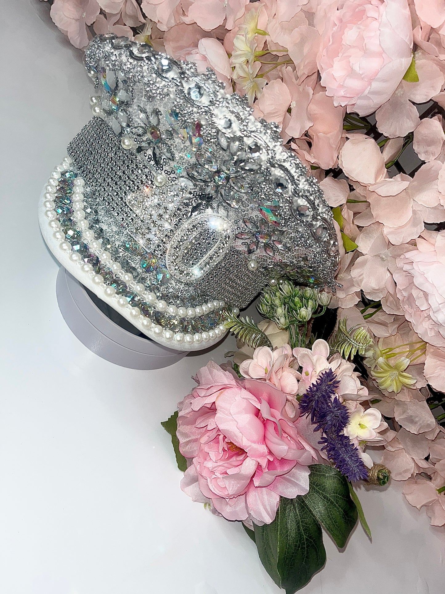 Luxury Rhinestone Birthday Hat