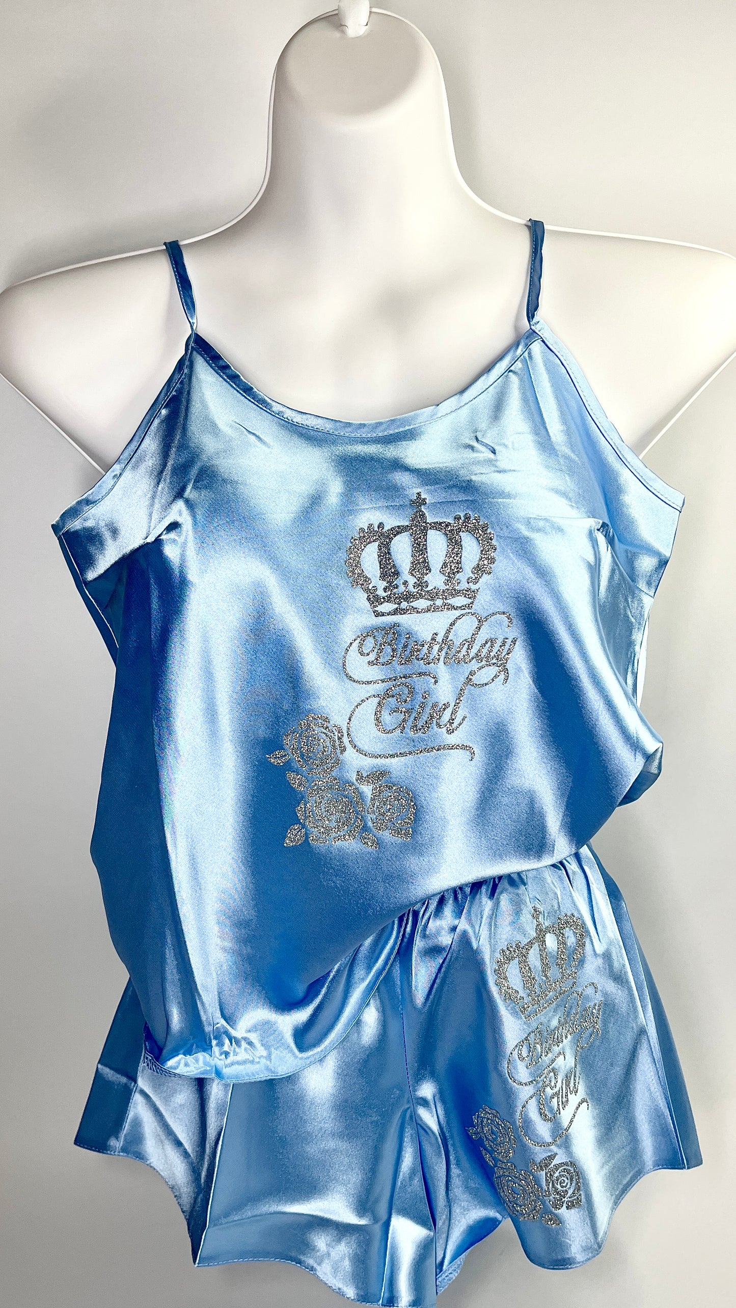 Personalised Cami Set | BabyBlue