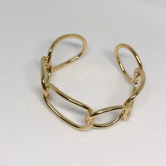 Gold Hollow Bracelet