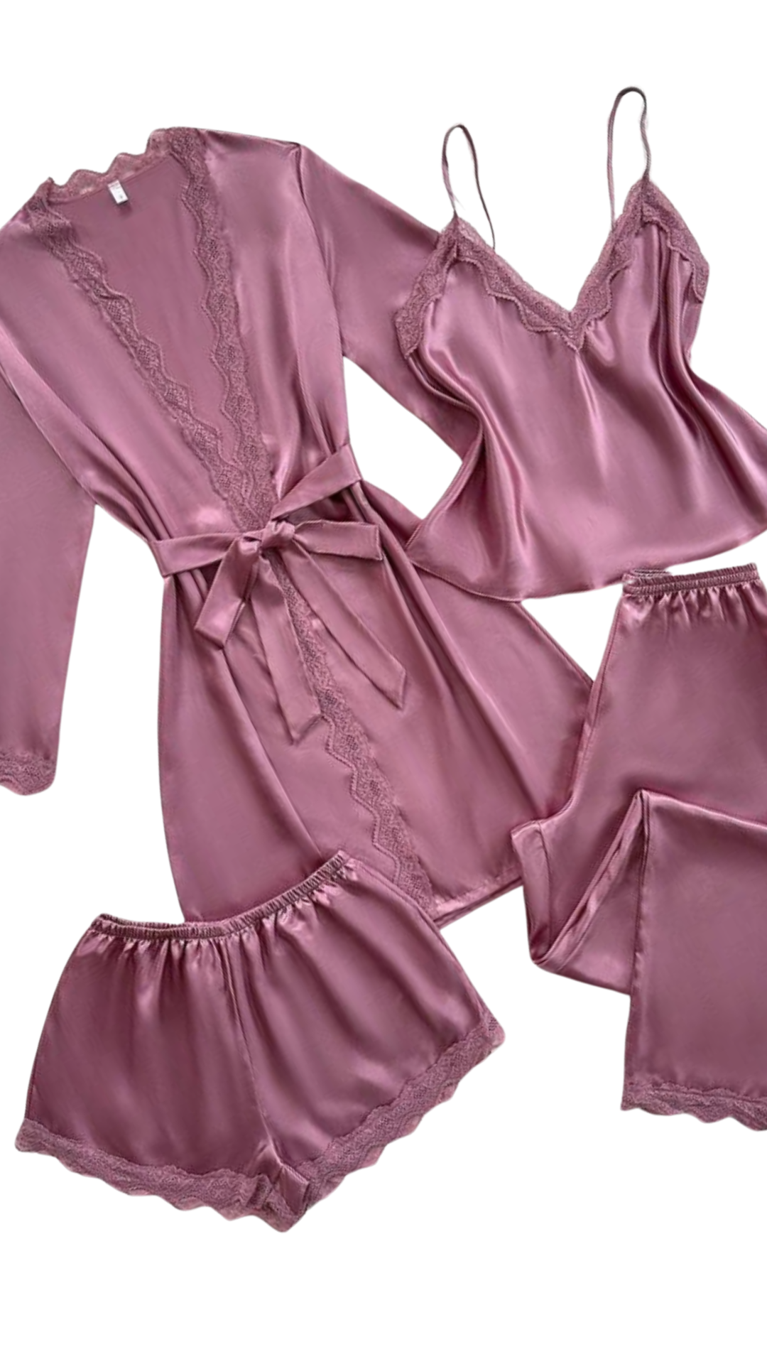 Bundle deal 4 Piece Satin Set