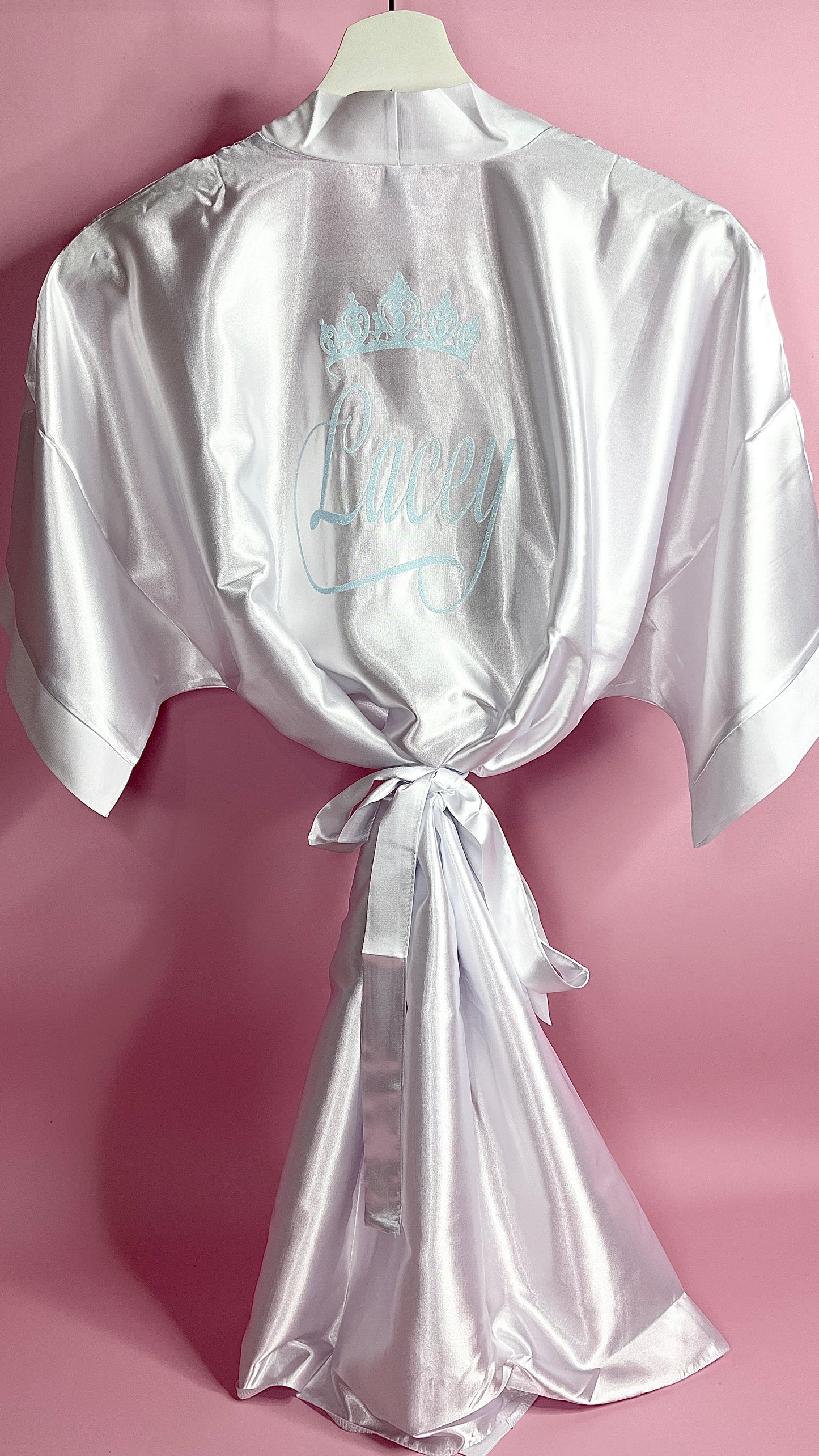 Personalised Robe - White