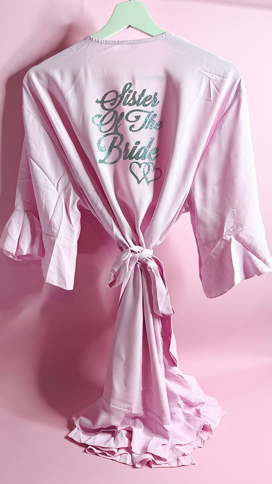 Personalised Ruffle Robe | All colours available