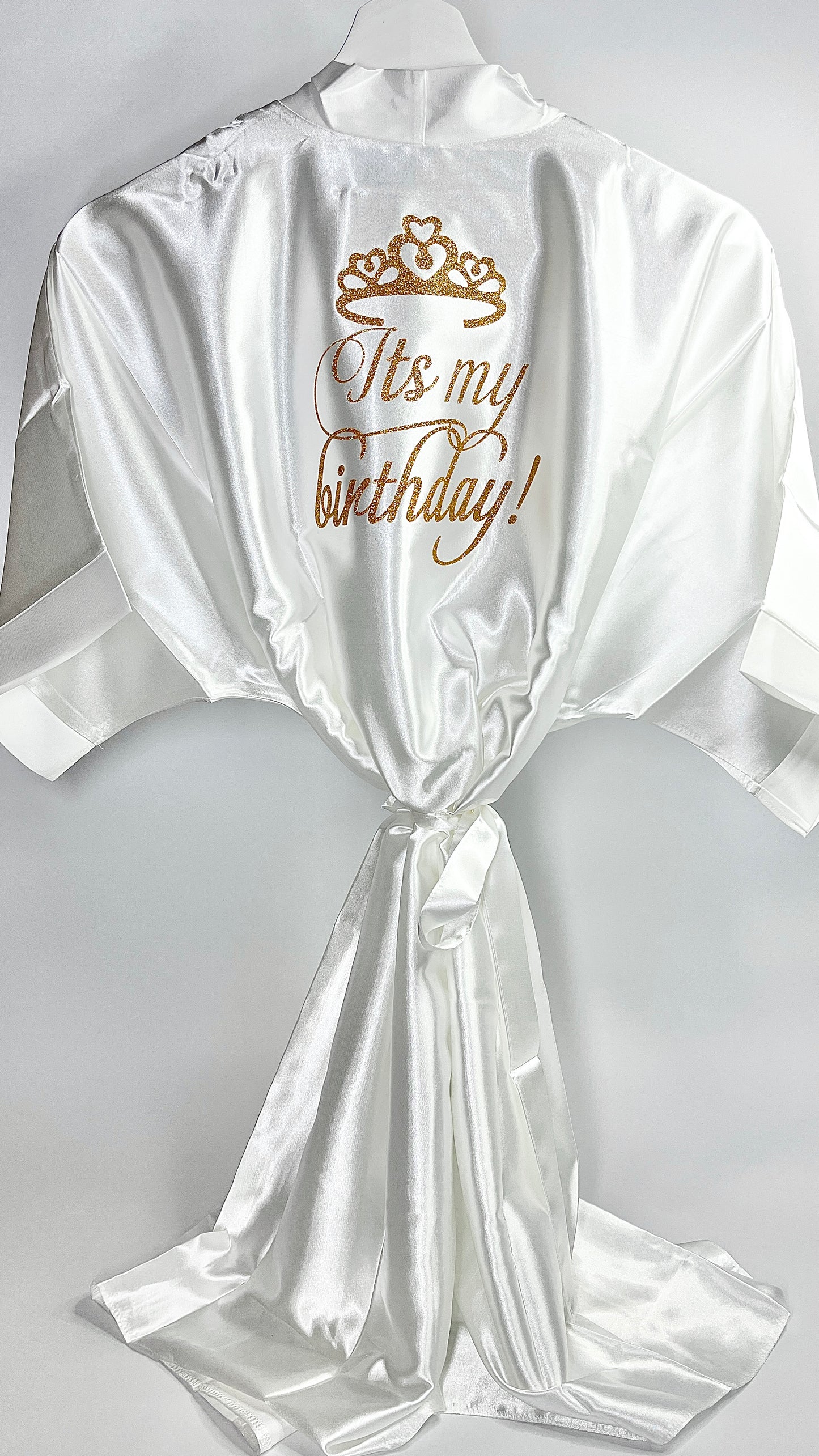 Personalised Robe | White