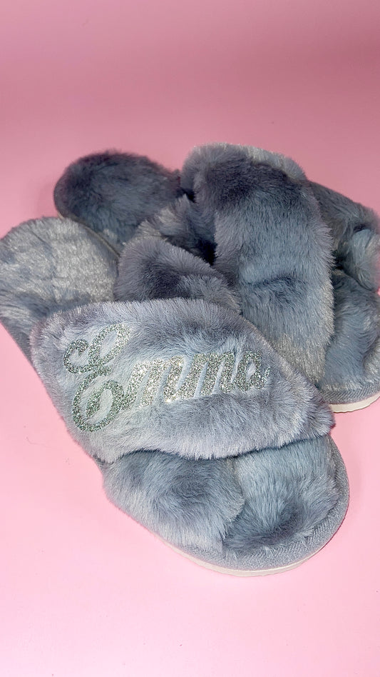 Grey Slippers