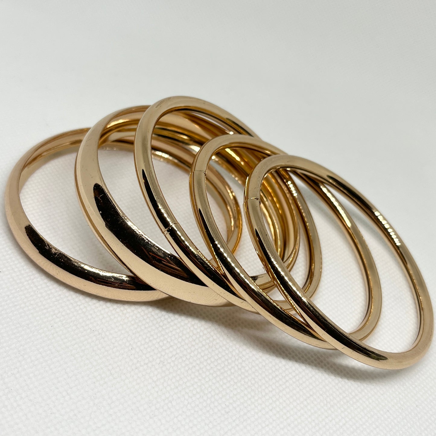 Gold Bangle Bundle Set