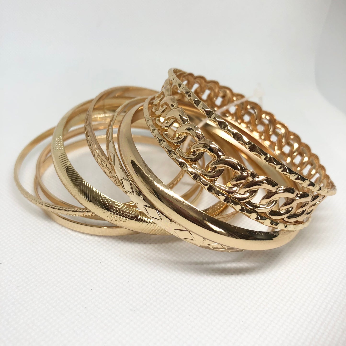 Gold Bracelet Bundle Set