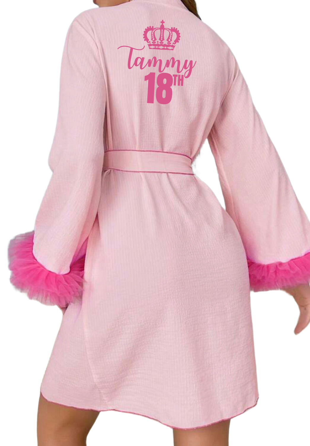 Two Tone Personalised Robe