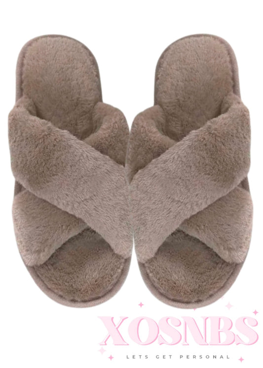 Mink Slippers