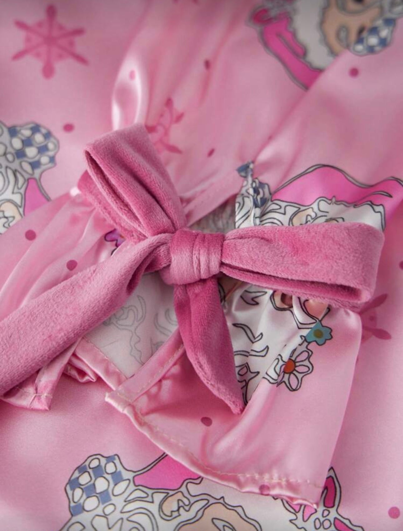 Pink Bow Christmas Pjs