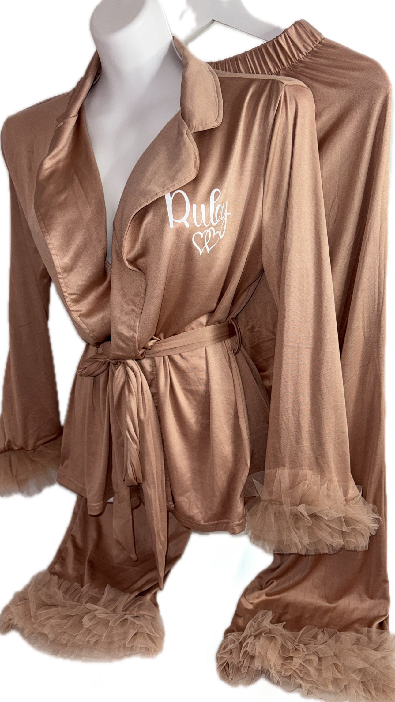 Tulle Full Length Pjs