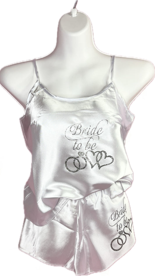 Personalised Cami Set | Ivory