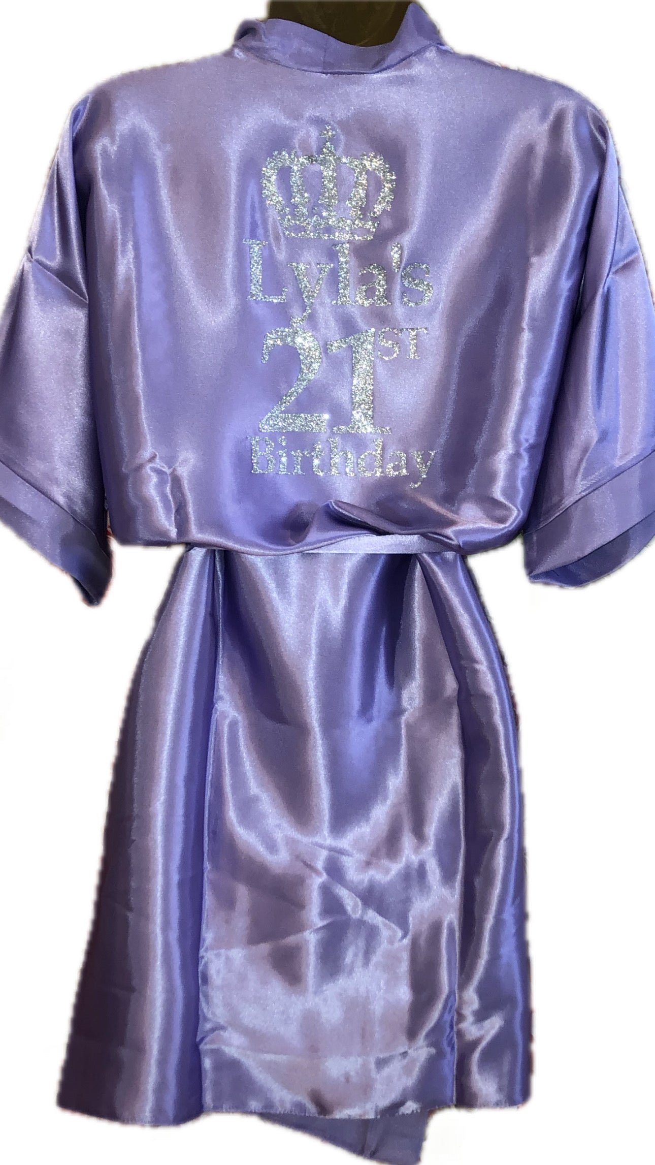Personalised Robe | Lilac Discontinued