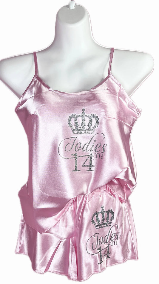 Baby Pink Cami Set