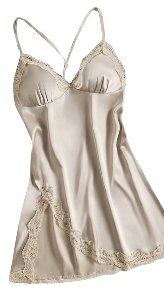 Satin Lace Nightie