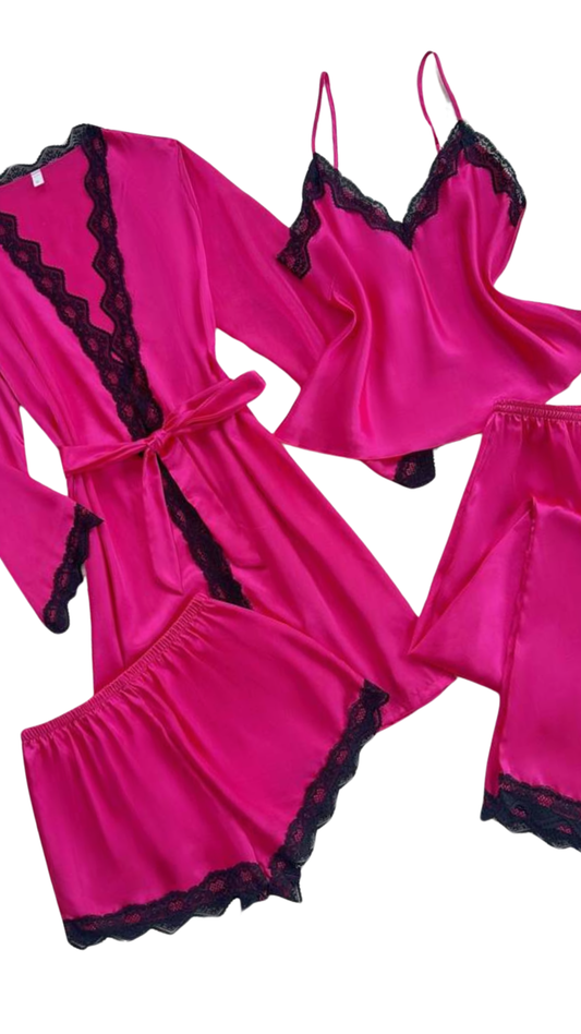 Bundle deal 4 Piece Satin Set