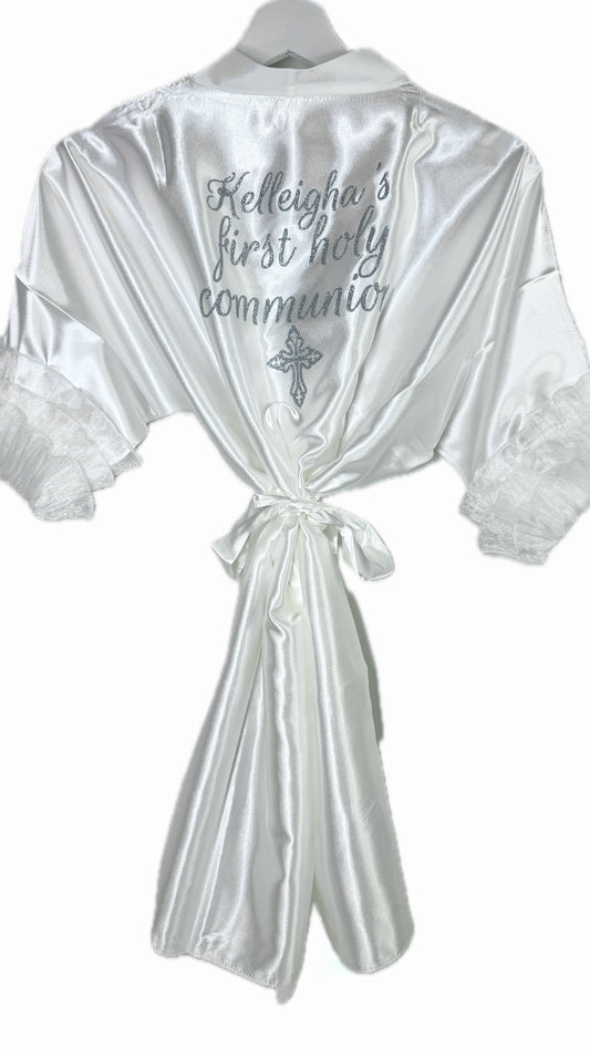 Kids | Personalised Ruffle Robe