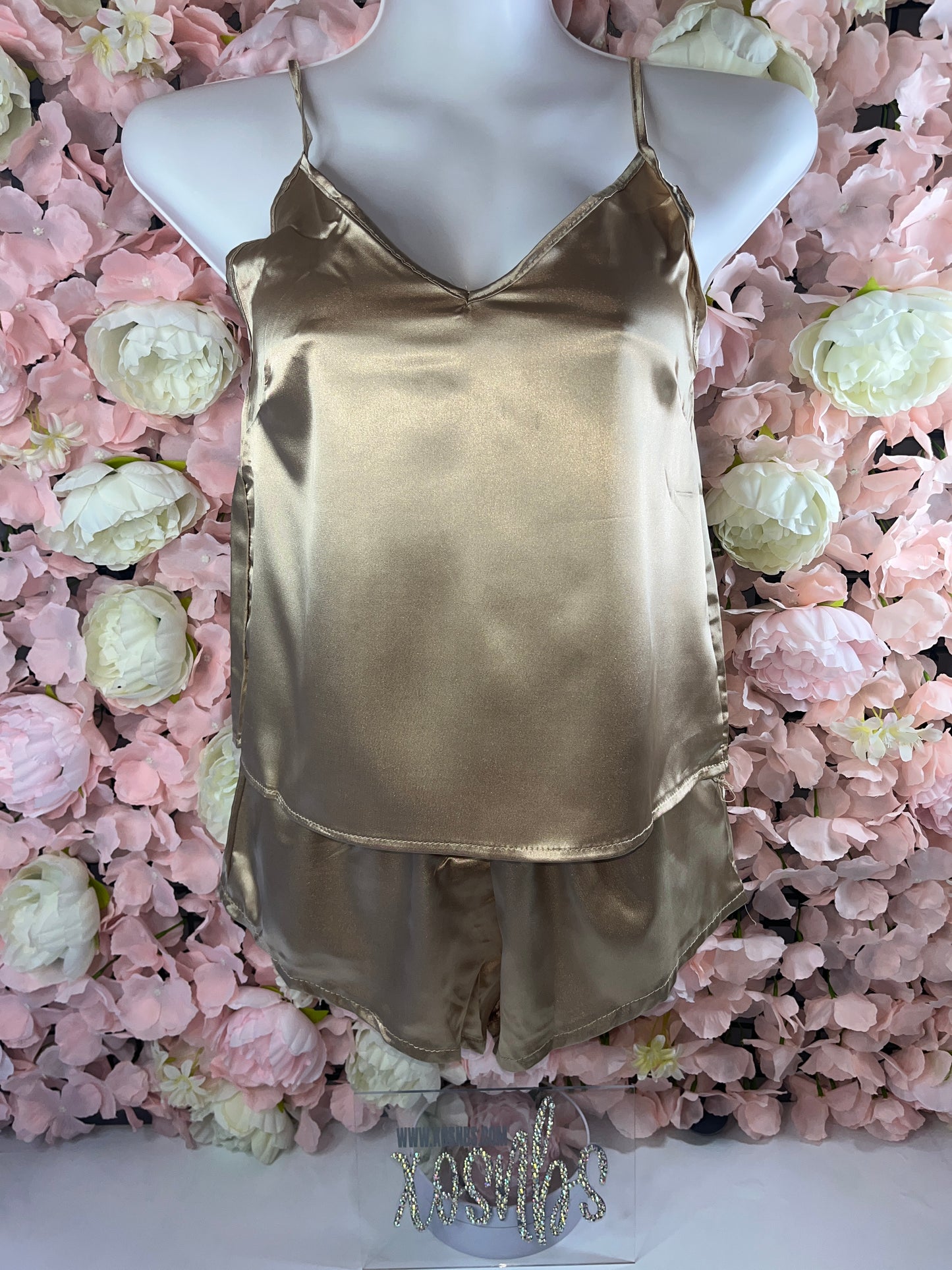 Champagne Cami Set