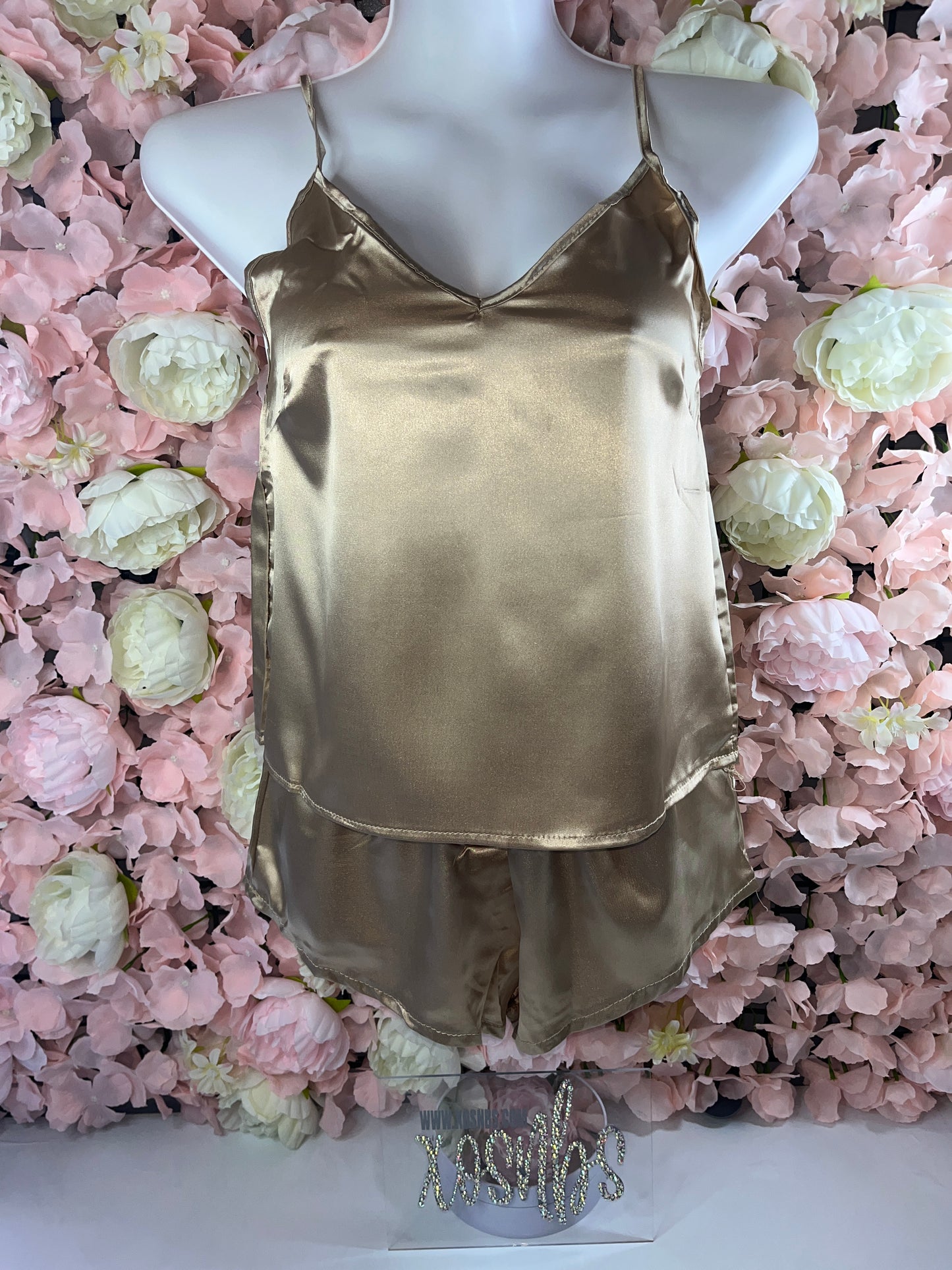 Champagne Cami Set