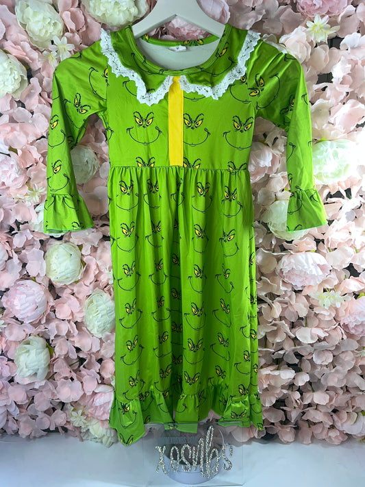 Ruffle Grinch Nightie