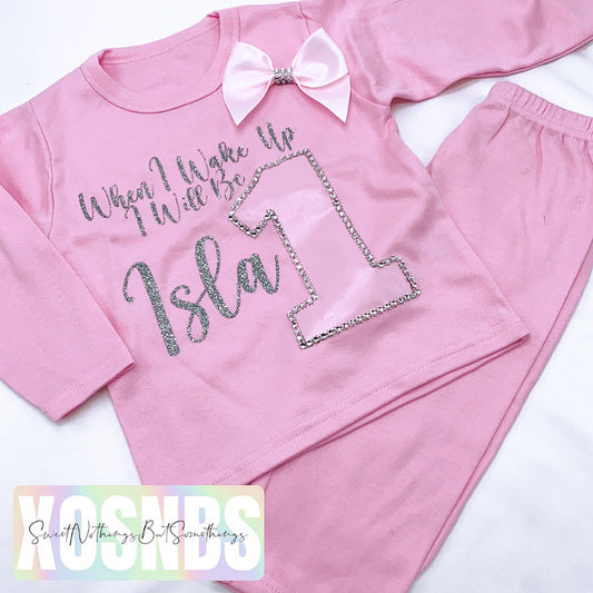 Deluxe Personalised Pyjamas | Solid Colours