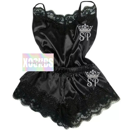 Personalised Lace Set | Black