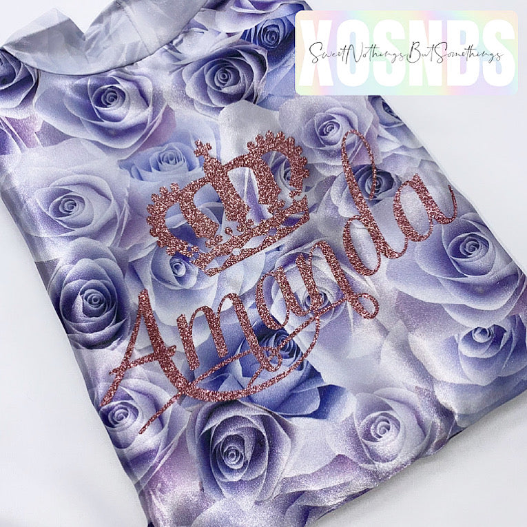 Personalised Robe | Floral | More Colours Available