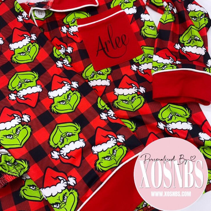 Grinch | Ruffle Trim Sets Also Available