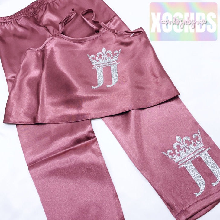 Kids Satin Long Cami Sets | More Colours Available