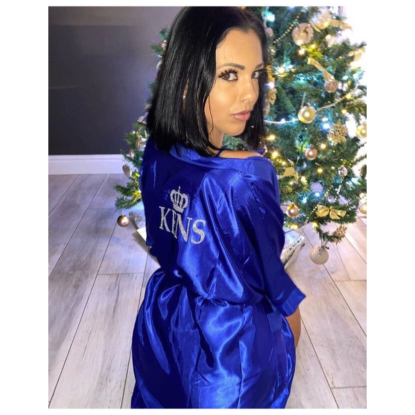 Personalised Robe | Royal Blue