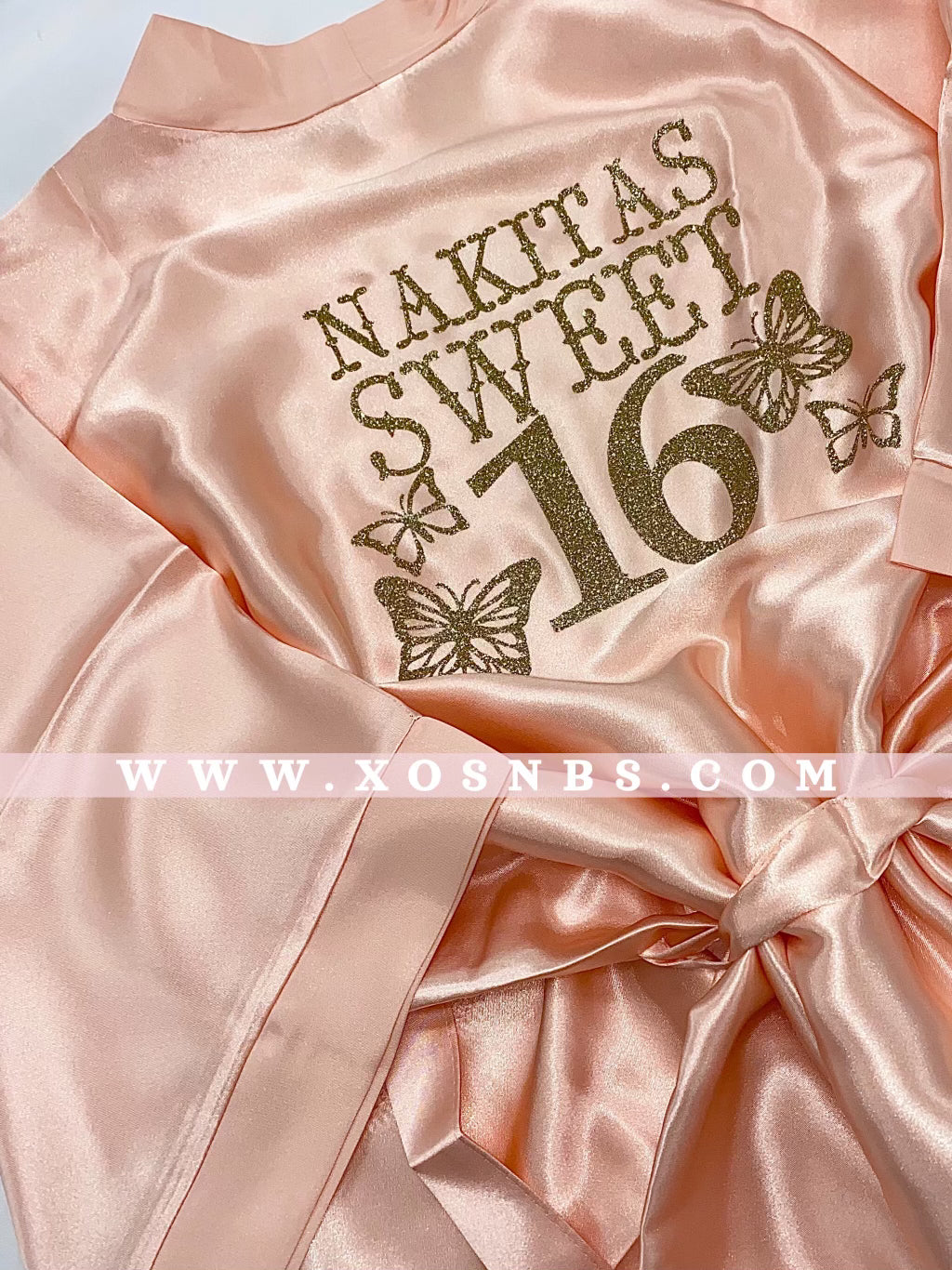 Personalised Robe | Nude