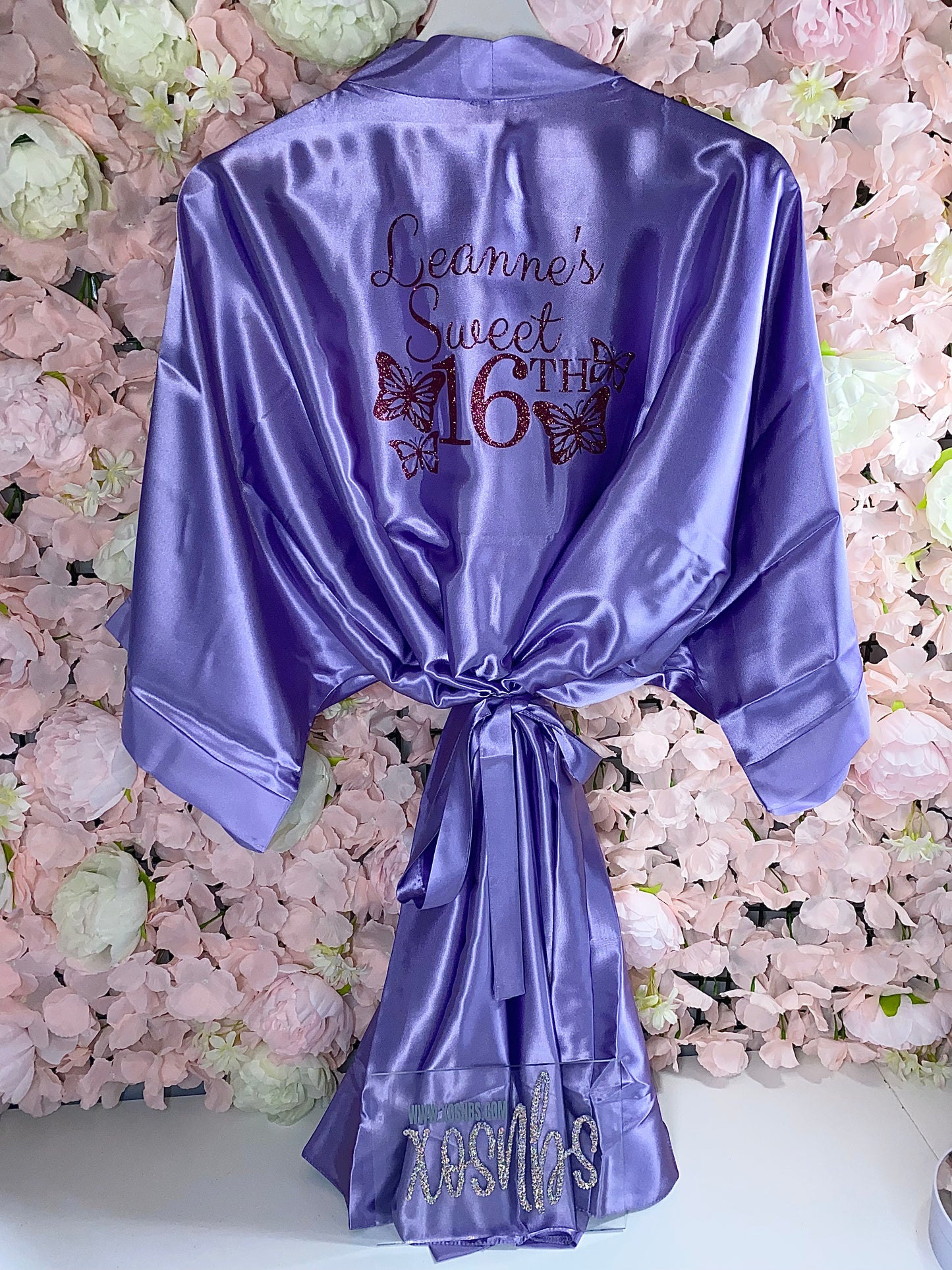 Personalised Robe | Lilac Discontinued