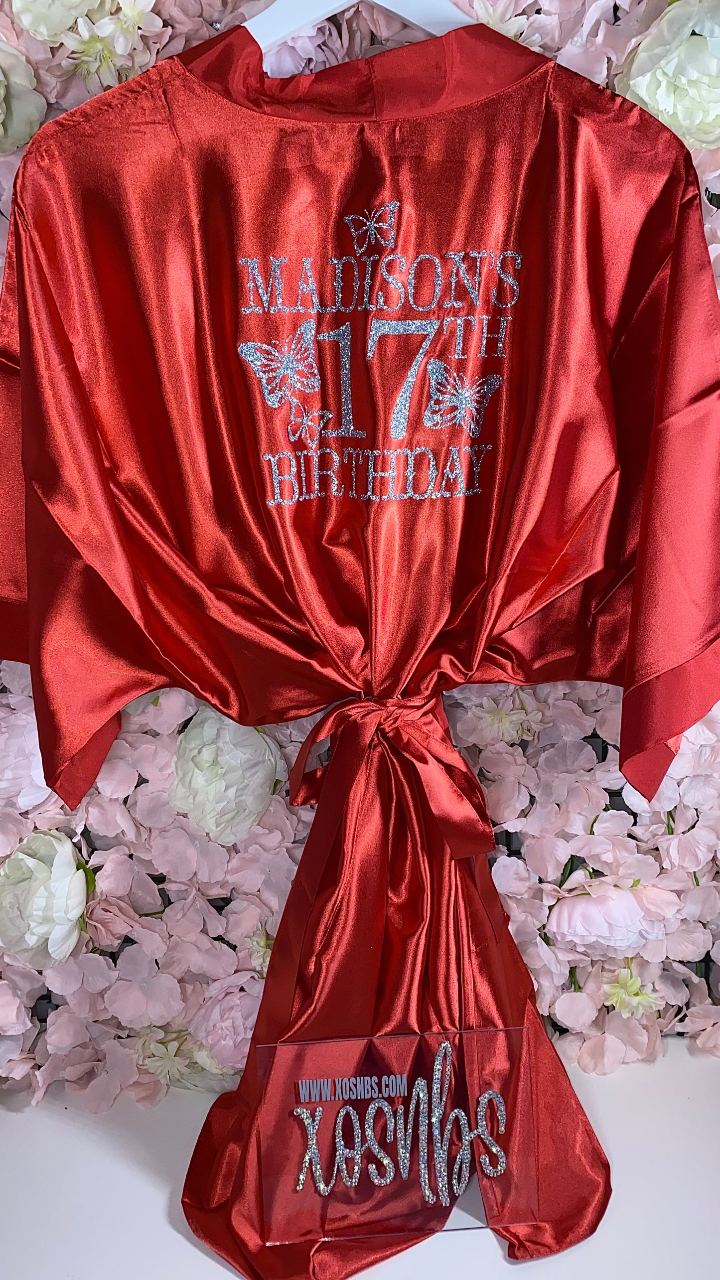 Personalised Robe | Red