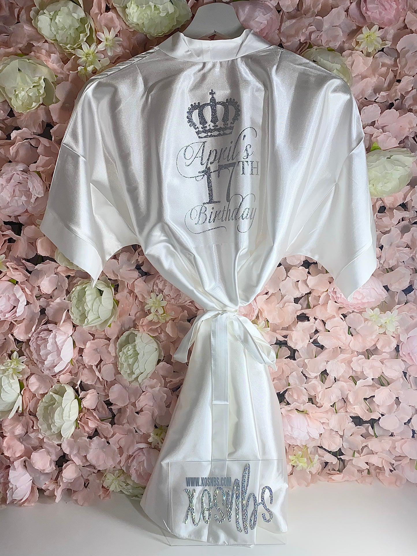 Personalised Robe - Ivory